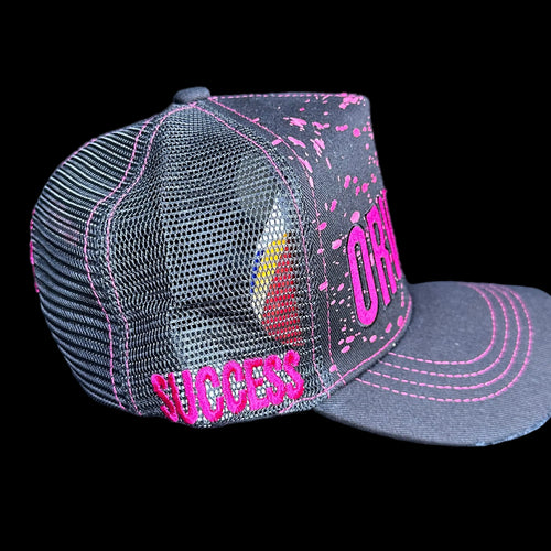 BLACK & PINK ORIG ORVENTO “SPLTR” CAP