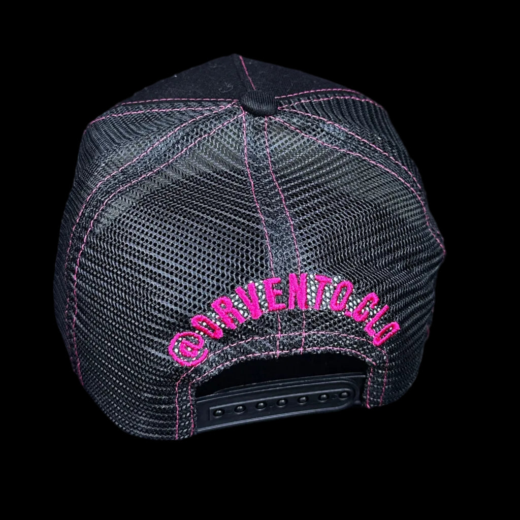 BLACK & PINK ORIG ORVENTO “SPLTR” CAP