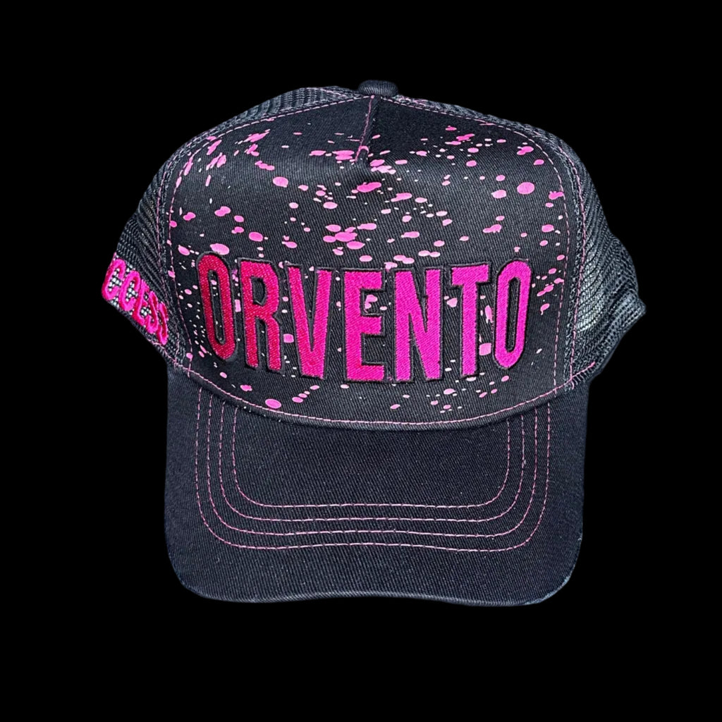 BLACK & PINK ORIG ORVENTO “SPLTR” CAP